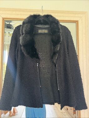 Vintage Dina Bar-El Fire Collar Coat